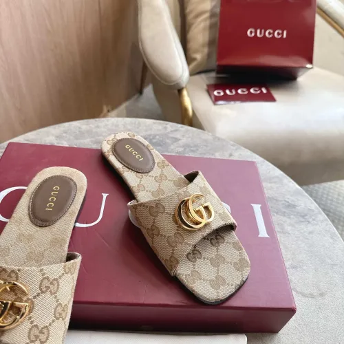 Replica Gucci Slippers For Women #1454412 $92.00 USD for Wholesale