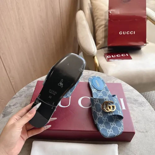 Replica Gucci Slippers For Women #1454413 $92.00 USD for Wholesale