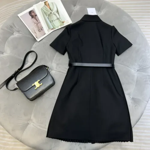 Replica Christian Dior Dresses Short Sleeved For Women #1454416 $80.00 USD for Wholesale