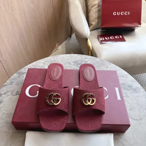 Replica Gucci Slippers For Women #1454418 $92.00 USD for Wholesale