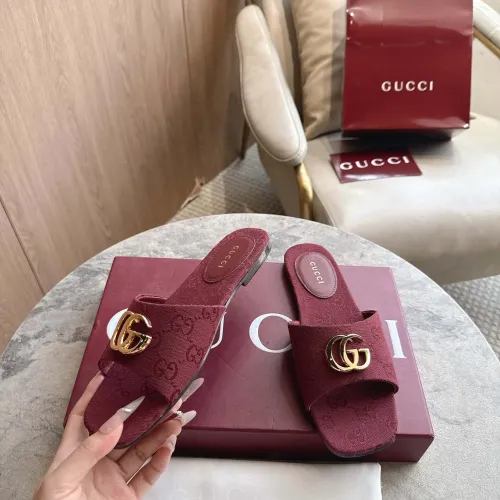 Replica Gucci Slippers For Women #1454418 $92.00 USD for Wholesale