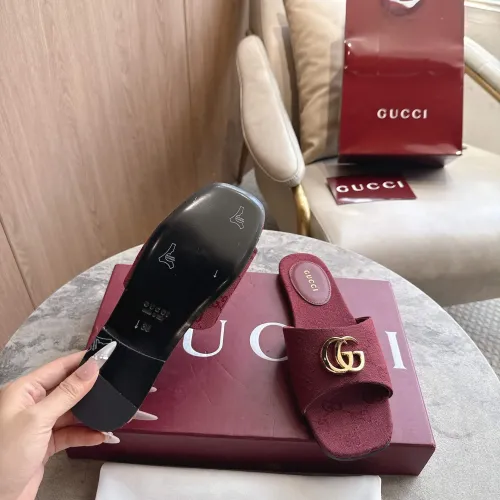 Replica Gucci Slippers For Women #1454418 $92.00 USD for Wholesale