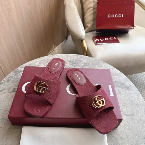 Replica Gucci Slippers For Women #1454418 $92.00 USD for Wholesale