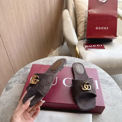 Replica Gucci Slippers For Women #1454419 $92.00 USD for Wholesale