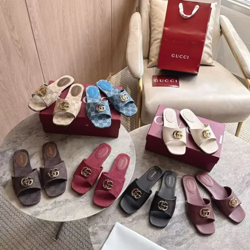Replica Gucci Slippers For Women #1454419 $92.00 USD for Wholesale
