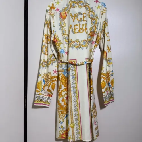 Replica Versace Dresses Long Sleeved For Women #1454422 $92.00 USD for Wholesale