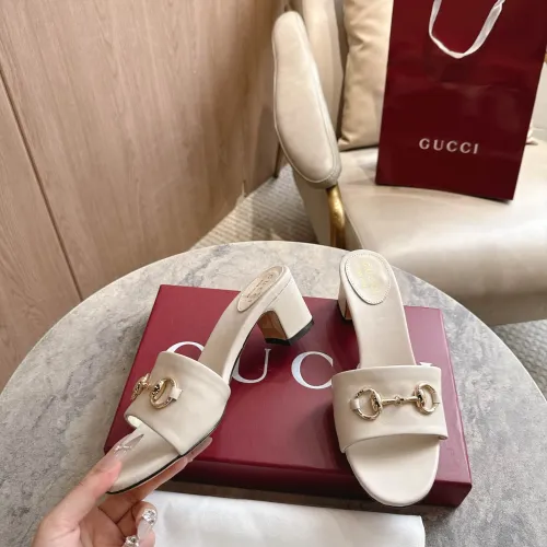 Replica Gucci Slippers For Women #1454423 $96.00 USD for Wholesale