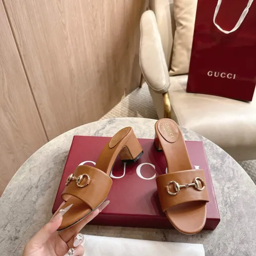 Replica Gucci Slippers For Women #1454425 $96.00 USD for Wholesale