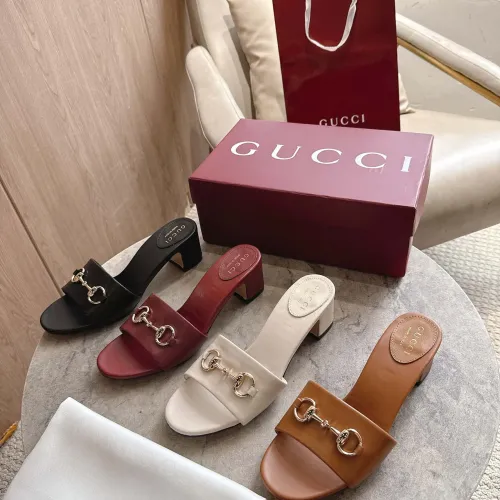 Replica Gucci Slippers For Women #1454425 $96.00 USD for Wholesale