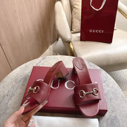 Replica Gucci Slippers For Women #1454427 $96.00 USD for Wholesale