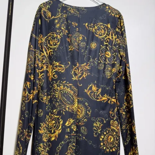 Replica Versace Dresses Long Sleeved For Women #1454429 $92.00 USD for Wholesale