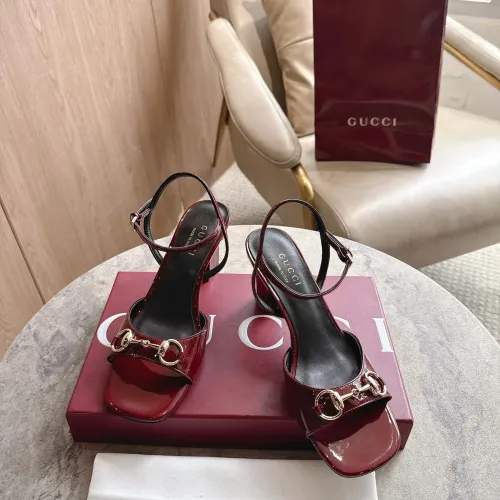 Replica Gucci Sandal For Women #1454432 $98.00 USD for Wholesale