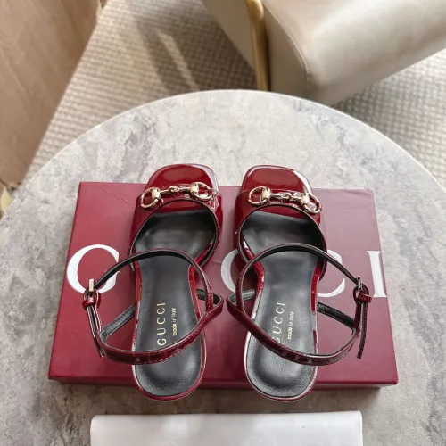 Replica Gucci Sandal For Women #1454432 $98.00 USD for Wholesale