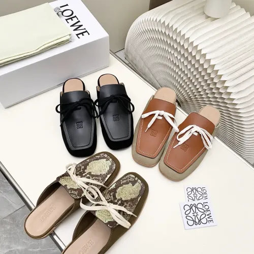 Replica LOEWE Slippers For Women #1454439 $102.00 USD for Wholesale