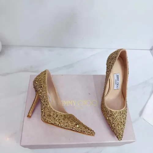 Replica Jimmy Choo High-Heeled Shoes For Women #1454446 $118.00 USD for Wholesale
