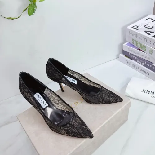 Cheap Jimmy Choo High-Heeled Shoes For Women #1454455, $$108.00 USD On Jimmy Choo High-Heeled Shoes
