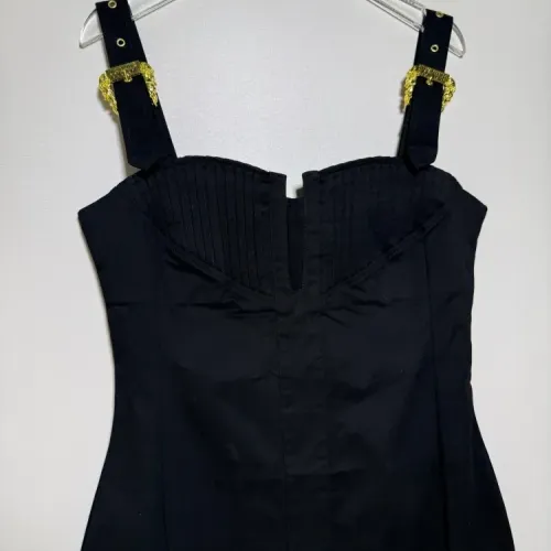 Replica Versace Dresses Sleeveless For Women #1454460 $102.00 USD for Wholesale
