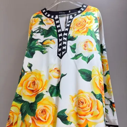Replica Dolce & Gabbana Dresses Long Sleeved For Women #1454463 $96.00 USD for Wholesale