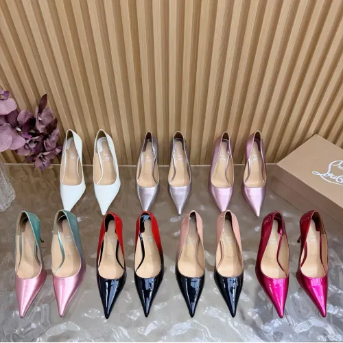 Replica Christian Louboutin High-heeled shoes For Women #1454465 $115.00 USD for Wholesale