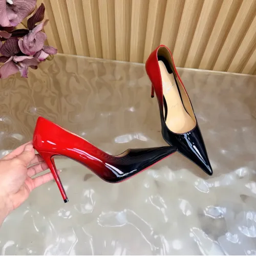 Replica Christian Louboutin High-heeled shoes For Women #1454466 $115.00 USD for Wholesale