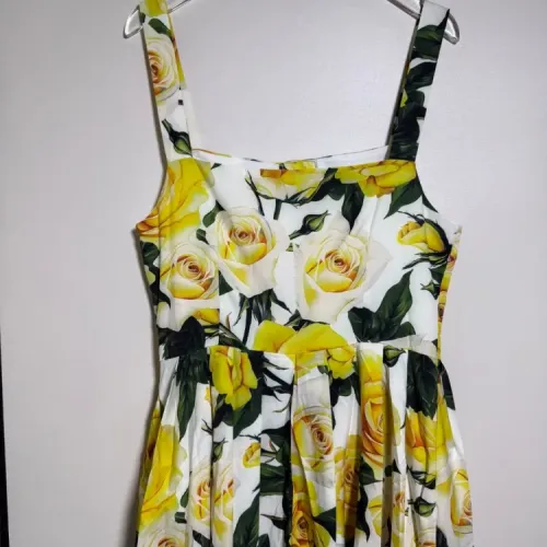 Replica Dolce & Gabbana Dresses Sleeveless For Women #1454467 $102.00 USD for Wholesale