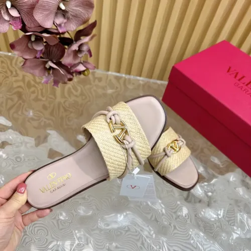 Replica Valentino Slippers For Women #1454478 $105.00 USD for Wholesale