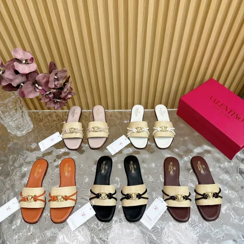 Replica Valentino Slippers For Women #1454479 $105.00 USD for Wholesale