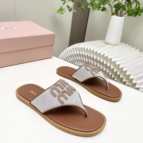 Cheap MIU MIU Slippers For Women #1454487, $$98.00 USD On MIU MIU Slippers