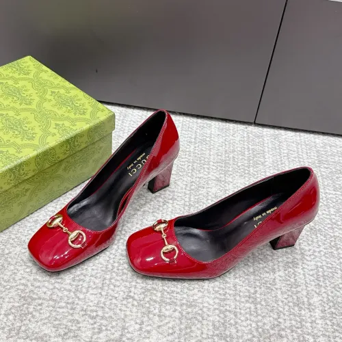 Cheap Gucci High-Heeled Shoes For Women #1454495, $$102.00 USD On Gucci High-Heeled Shoes