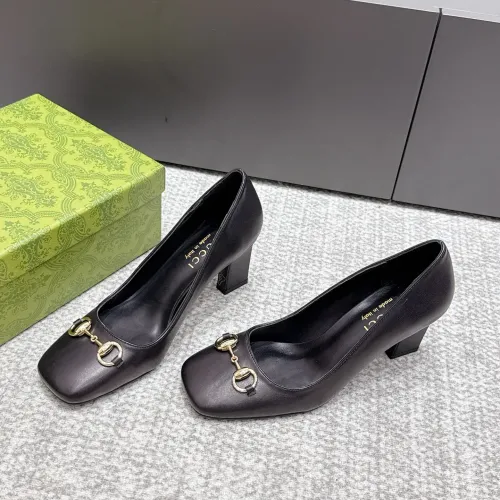 Cheap Gucci High-Heeled Shoes For Women #1454497, $$102.00 USD On Gucci High-Heeled Shoes