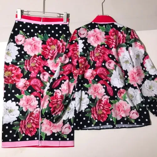 Replica Dolce & Gabbana D&G Tracksuits Long Sleeved For Women #1454498 $100.00 USD for Wholesale