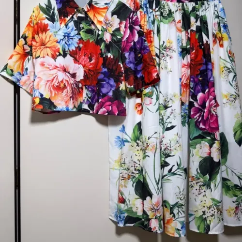 Cheap Dolce &amp; Gabbana D&amp;G Tracksuits Short Sleeved For Women #1454500, $$108.00 USD On Dolce &amp; Gabbana D&amp;G Tracksuits