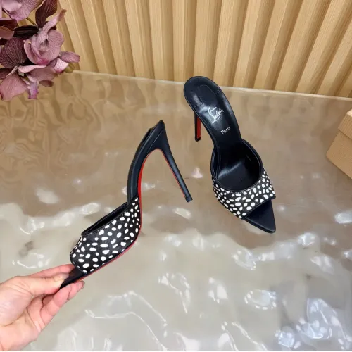 Replica Christian Louboutin CL Slippers For Women #1454505 $108.00 USD for Wholesale