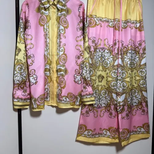 Cheap Versace Pajamas Long Sleeved For Women #1454516, $$102.00 USD On Versace Tracksuits