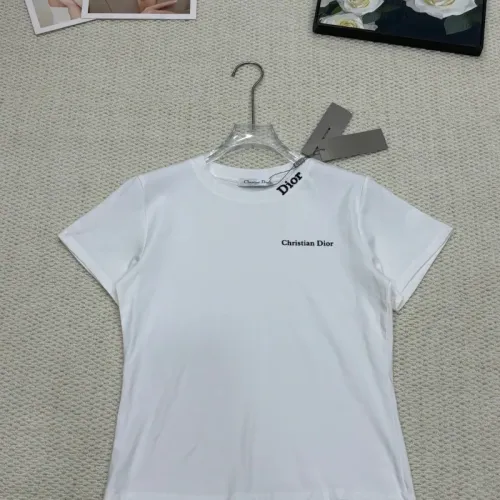 Cheap Christian Dior T-Shirts Short Sleeved For Women #1454519, $$52.00 USD On Christian Dior T-Shirts