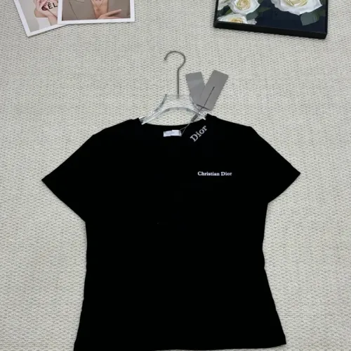 Cheap Christian Dior T-Shirts Short Sleeved For Women #1454520, $$52.00 USD On Christian Dior T-Shirts