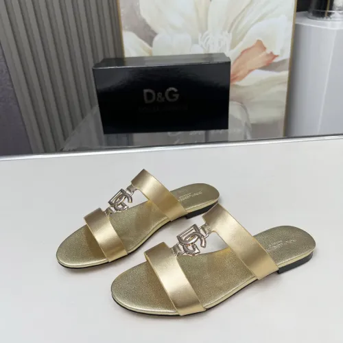 Cheap Dolce &amp; Gabbana D&amp;G Slippers For Women #1454522, $$85.00 USD On Dolce &amp; Gabbana D&amp;G Slippers