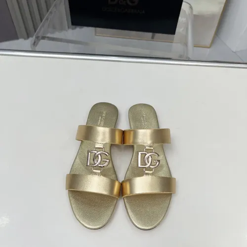 Replica Dolce & Gabbana D&G Slippers For Women #1454522 $85.00 USD for Wholesale