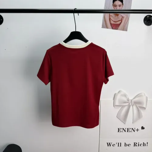 Replica Celine T-Shirts Short Sleeved For Women #1454523 $52.00 USD for Wholesale