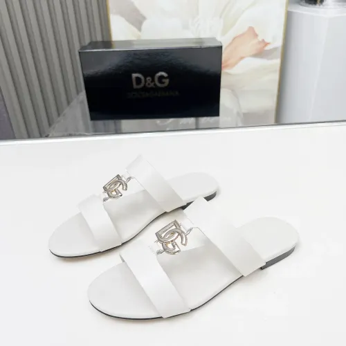 Cheap Dolce &amp; Gabbana D&amp;G Slippers For Women #1454524, $$85.00 USD On Dolce &amp; Gabbana D&amp;G Slippers