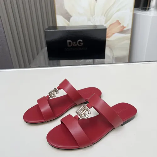 Cheap Dolce &amp; Gabbana D&amp;G Slippers For Women #1454527, $$85.00 USD On Dolce &amp; Gabbana D&amp;G Slippers