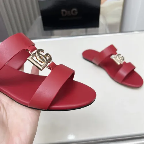 Replica Dolce & Gabbana D&G Slippers For Women #1454527 $85.00 USD for Wholesale