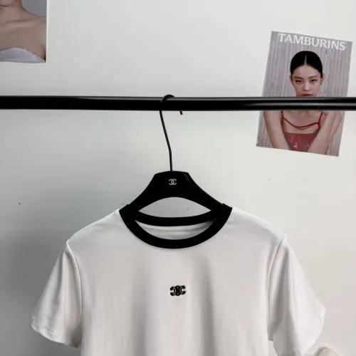 Replica Celine T-Shirts Short Sleeved For Women #1454528 $52.00 USD for Wholesale