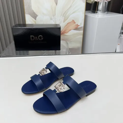 Cheap Dolce &amp; Gabbana D&amp;G Slippers For Women #1454531, $$85.00 USD On Dolce &amp; Gabbana D&amp;G Slippers