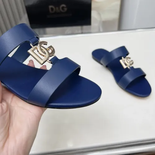 Replica Dolce & Gabbana D&G Slippers For Women #1454531 $85.00 USD for Wholesale