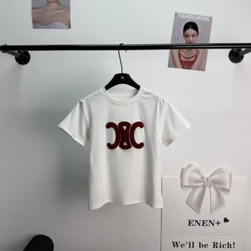 Cheap Celine T-Shirts Short Sleeved For Women #1454532, $$52.00 USD On Celine T-Shirts