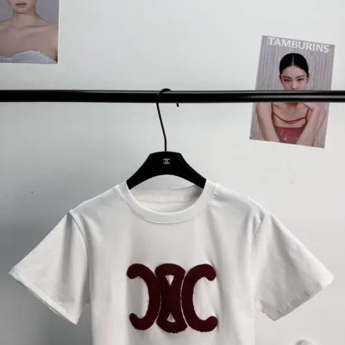 Replica Celine T-Shirts Short Sleeved For Women #1454532 $52.00 USD for Wholesale