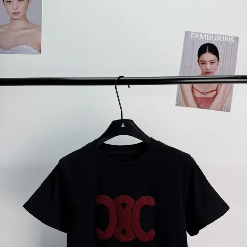 Replica Celine T-Shirts Short Sleeved For Women #1454534 $52.00 USD for Wholesale