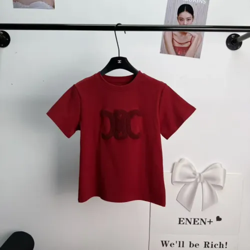 Cheap Celine T-Shirts Short Sleeved For Women #1454535, $$52.00 USD On Celine T-Shirts