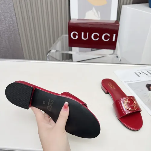 Replica Gucci Slippers For Women #1454536 $85.00 USD for Wholesale